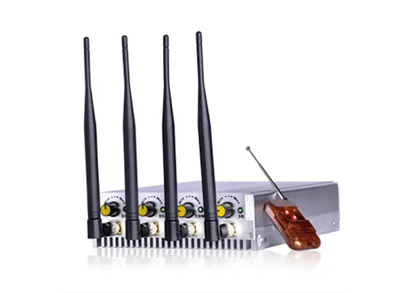 Different Jammers block different types of frequencies